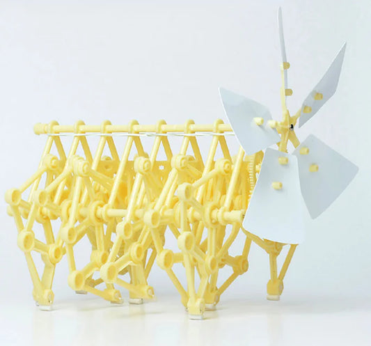 DIY Educational Wind-Powered Car Assembly Toy for Kids