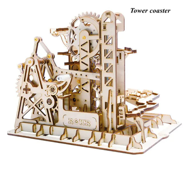 3D Wooden Puzzle Mechanical Model DIY Creative Gift