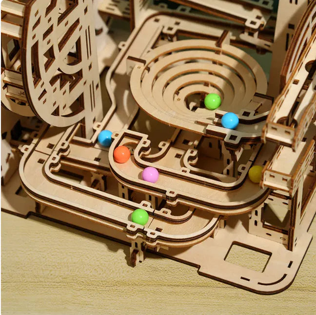 Marbel run 3D Wooden Puzzle Learning Kit