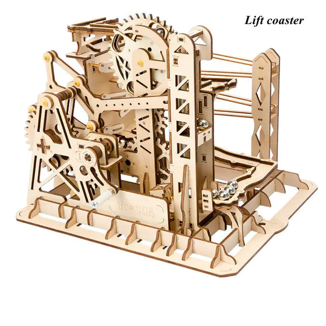 3D Wooden Puzzle Mechanical Model DIY Creative Gift