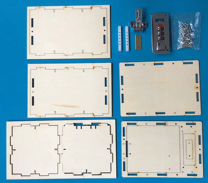 DIY Materials for Mechanical Password Box - STEM Toy