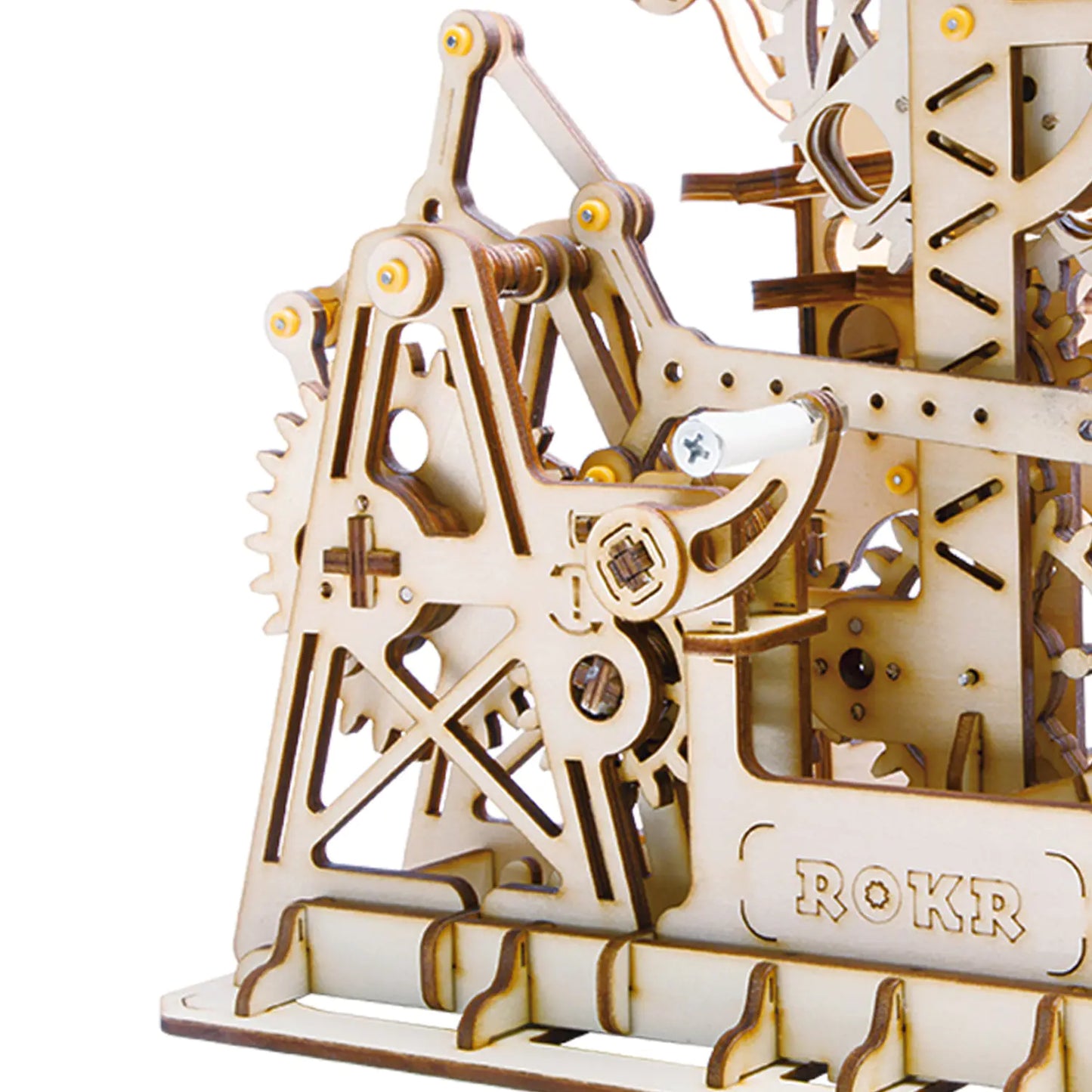 Tower coaster marbel run! 3D Wooden Puzzle Toy - Educational Mechanical Model