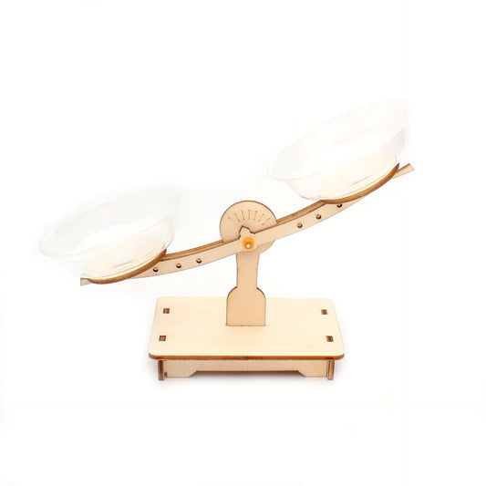 DIY Wooden Balance Lever Toy Model Kit for Kids